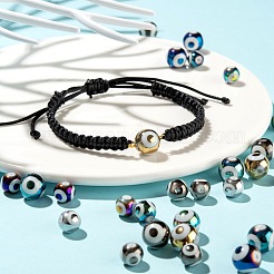 10 Colors Electroplate Glass Beads&nbsp;EGLA-LS0001-06