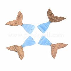 Resin & Walnut Wood Pendants&nbsp;RESI-S389-032A