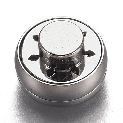 304 Stainless Steel Diffuser Locket Aromatherapy Essential Oil&nbsp;AJEW-N025-07P