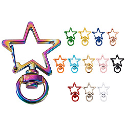 26Pcs 13 Style Zinc Alloy Swivel Lobster Claw Clasps&nbsp;FIND-CW0001-03