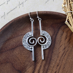 Zinc Alloy Dangle Earrings&nbsp;FS-WG8C7C6-01