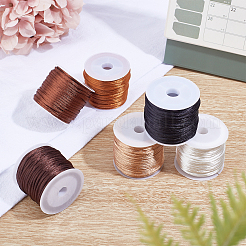Nylon Rattail Satin Cord&nbsp;NWIR-PH0001-55C