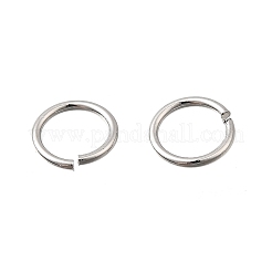 Brass Open Jump Rings&nbsp;KK-B147-03E-P