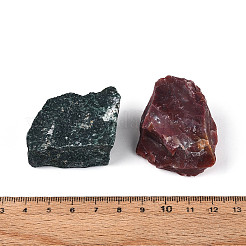 天然の海洋ジャスパージオードの豊穣の角鉱物標本  生水晶クラスター  癒しのクリスタルホームデコレーションギフト  紙箱付き  35~78x25~44x16~39mm  約11~18個/セット&nbsp;G-N347-13D