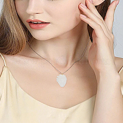 4個のレジンペンダント  真鍮のパーツと  ハート  ホワイト  33x21x15mm  穴：1.4mm&nbsp;RESI-LP0001-62