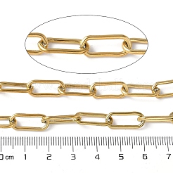 304 Stainless Steel Paperclip Chains&nbsp;CHS-L030-03G