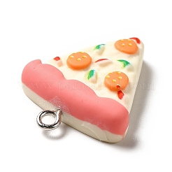 Opaque Resin Pendants&nbsp;RESI-G056-02F
