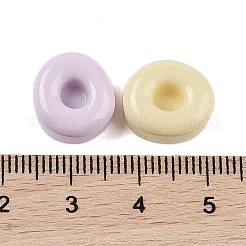 不透明樹脂デコデンカボション  DIY装飾用  アルファベットのO  13x12x6mm&nbsp;CRES-M033-01O