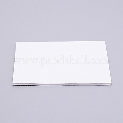 粘着性のあるポリエステル面ファスナーテープ  長方形  ホワイト  15x10x0.3cm&nbsp;DIY-WH0210-10B