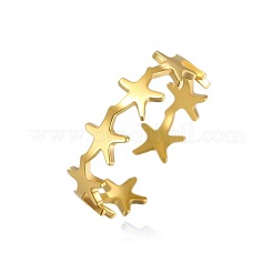 304 Stainless Steel Cuff Open Rings&nbsp;WGC61D5-02