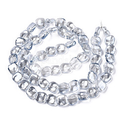 Electroplate Glass Beads Strand&nbsp;X-EGLA-S188-21-A02