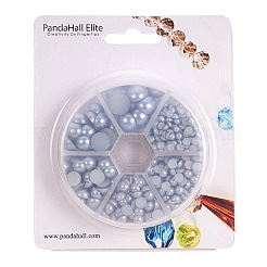 1Box ABS Plastic Imitation Pearl Dome Cabochons&nbsp;SACR-PH0001-41