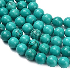 Natural Howlite Beads Strands&nbsp;G-Z149-A01-8mm
