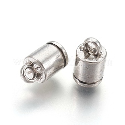 Tibetan Style Alloy Cord Ends&nbsp;X-TIBEP-30076-AS-FF