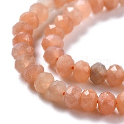 Natural Sunstone Beads Strands&nbsp;G-K312-09B