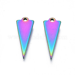 Ion Plating(IP) 201 Stainless Steel Charms&nbsp;STAS-S119-143