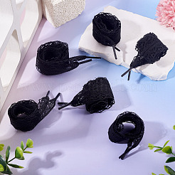 10 Pairs Polyester Lace Shoelaces&nbsp;AJEW-TA0003-14C