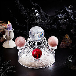 Acrylic Crystal Ball Display Stands&nbsp;ODIS-WH0001-39