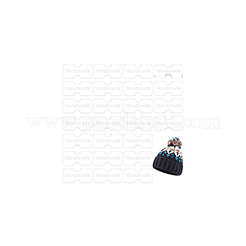 アクリル板50枚  DIYポンポン作り用品  長方形  10x20x3mm&nbsp;DIY-BC0013-76B