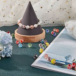 福袋  ランダムスタイルスタイルのガラスシードビーズ  アクリルビーズキット  ランダムな色&nbsp;DIY-LUCKYBAY-83