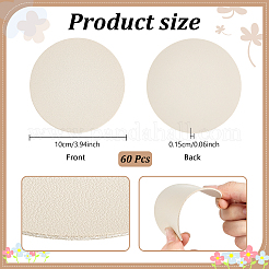 PU Leather Cup Mats&nbsp;AJEW-WH0752-190
