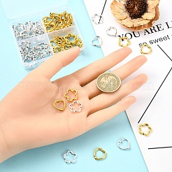 80Pcs Tibetan Style Alloy Bead Frame&nbsp;TIBE-YW0001-78