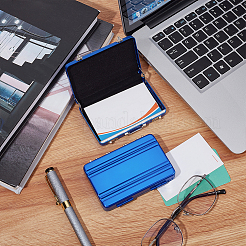 Aluminium Alloy Business Cards Holder Case Box&nbsp;AJEW-WH0314-32B