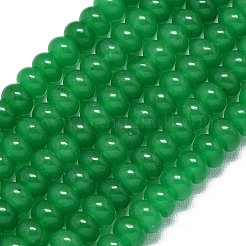 Natural Malaysia Jade Beads Strands&nbsp;G-B165-G01-4x6mm-05