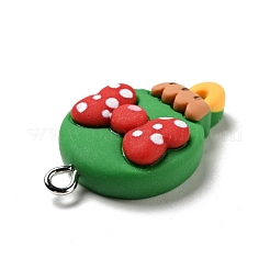 Christmas Opaque Resin Pendants&nbsp;RESI-G043-B05