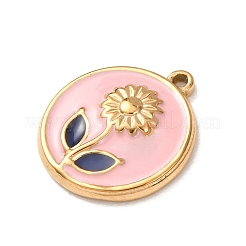 304 Stainless Steel Enamel Pendants&nbsp;SA-CBA46B2-01G