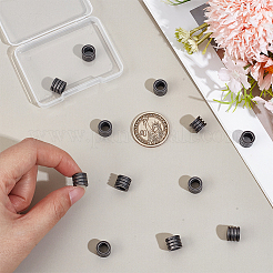 12Pcs 304 Stainless Steel European Beads&nbsp;STAS-UN0064-94AS