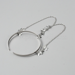 Iron and Brass Upper Arm Bangles&nbsp;BJEW-WH20013-01A-P
