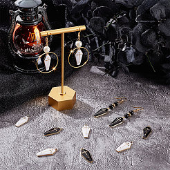 30Pcs 2 Colors Alloy Enamel Pendant&nbsp;ENAM-SC0003-51