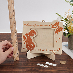 1 Set Wood Pregnancy Photo Frame Stand&nbsp;ODIS-FG0001-86A