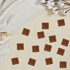 60Pcs Microfiber Label Tags&nbsp;DIY-CL0002-03