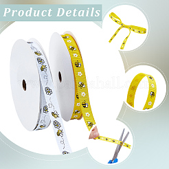 2 Rolls 2 Styless Bees Polyester Ribbon&nbsp;OCOR-CY0004-03