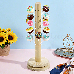 Wood Floor-to-ceiling Lollipop Stands&nbsp;ODIS-WH0099-219