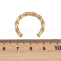 304 Stainless Steel Cuff Rings for Women&nbsp;RJEW-G361-01G