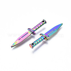 Rainbow Color Alloy Pendants&nbsp;PALLOY-N156-210