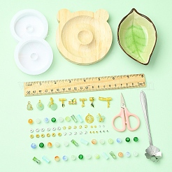 DIY Lampwork Beaded Bracelet Making Kit&nbsp;DIY-FZC0001-01A