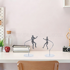 ABS Model Assembled Action Figure Display Holders&nbsp;AJEW-WH0596-775B