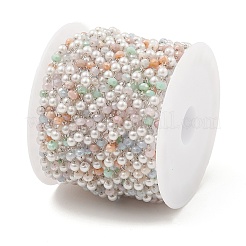 ABS Imitation Pearl Beaded Chains&nbsp;CHS-B003-03