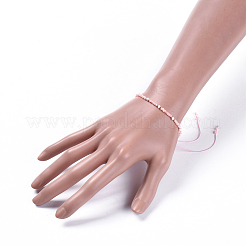 Adjustable Nylon Thread Braided Beads Bracelets&nbsp;BJEW-JB04377-02