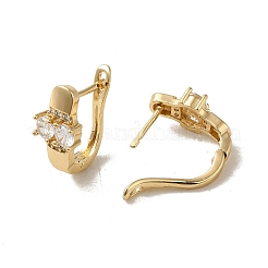 Brass Hoop Earrings&nbsp;EJEW-L271-13KCG-06