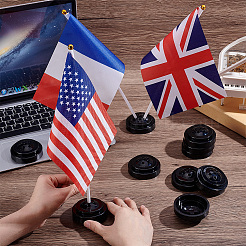 Plastic Mini Flag Holder&nbsp;DIY-WH0899-749B
