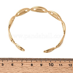 304 Stainless Steel Mariner Chain Cuff Bangles for Women&nbsp;SA-CBA82C8-07G