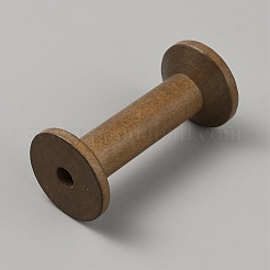 Wood Thread Bobbins&nbsp;TOOL-WH0159-36B