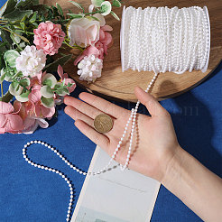 Acrylic Pearl Ball Chains&nbsp;AJEW-WH0766-47B
