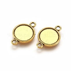 Alloy Cabochon Connector Settings&nbsp;PALLOY-A13117-AG-RS