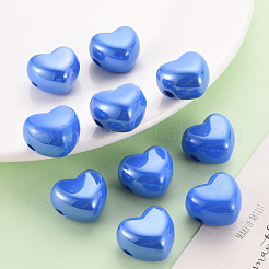 Opaque Acrylic European Beads&nbsp;MACR-S372-03B-86